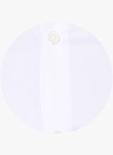 White Solid Slim Fit Formal Shirt